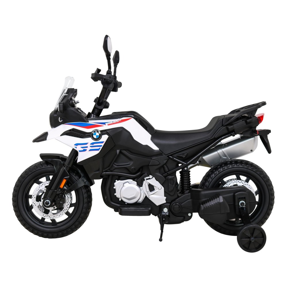 JOKO Elektrická Motorka BMW F850 GS, penové kolesá, biela
