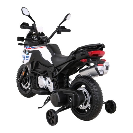 JOKO Elektrická Motorka BMW F850 GS, penové kolesá, biela