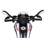 JOKO Elektrická Motorka BMW F850 GS, penové kolesá, biela