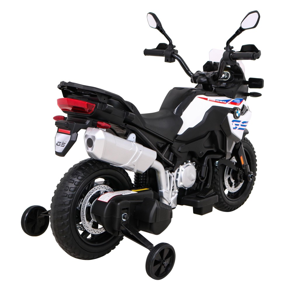 JOKO Elektrická Motorka BMW F850 GS, penové kolesá, biela