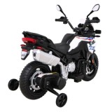 JOKO Elektrická Motorka BMW F850 GS, penové kolesá, biela