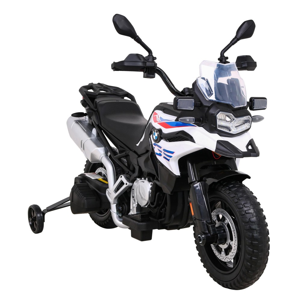 JOKO Elektrická Motorka BMW F850 GS, penové kolesá, biela