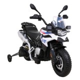 JOKO Elektrická Motorka BMW F850 GS, penové kolesá, biela