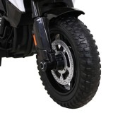 JOKO Elektrická Motorka BMW F850 GS, penové kolesá, biela