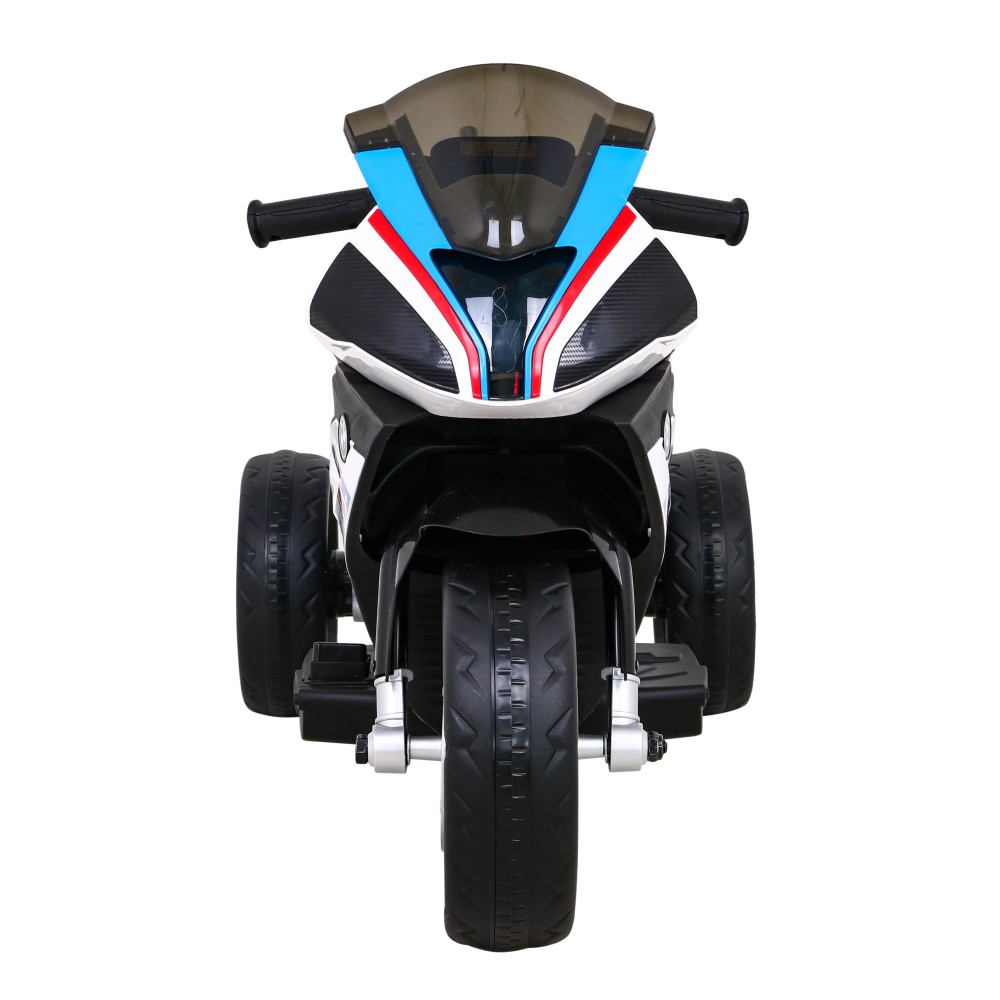JOKO Elektrická Motorka BMW HP4, kožené sedadlo, biela