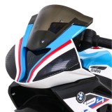 JOKO Elektrická Motorka BMW HP4, kožené sedadlo, biela