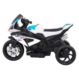 JOKO Elektrická Motorka BMW HP4, kožené sedadlo, biela