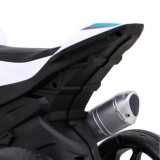 JOKO Elektrická Motorka BMW HP4, kožené sedadlo, biela