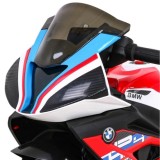 JOKO Elektrická Motorka BMW HP4, kožené sedadlo, červená