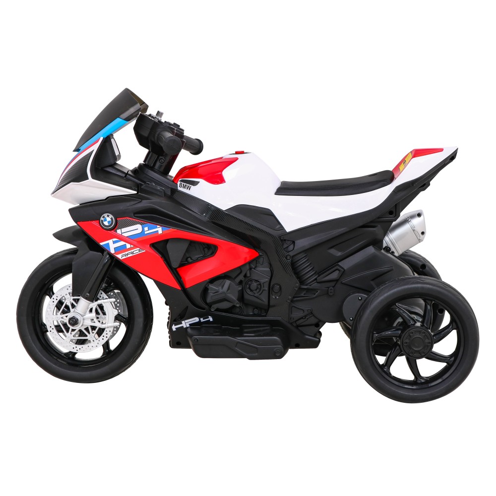 JOKO Elektrická Motorka BMW HP4, kožené sedadlo, červená