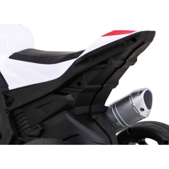 JOKO Elektrická Motorka BMW HP4, kožené sedadlo, červená