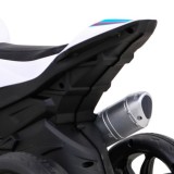 JOKO Elektrická Motorka BMW HP4, kožené sedadlo, modrá