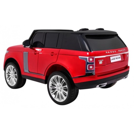 JOKO Elektrické autíčko Range Rover 4x4 HSE, Lakované, Dvojmiestne, Penové kolesá, kožené sedadlo, FM rádio, nosnosť 50kg, odpru