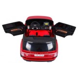JOKO Elektrické autíčko Range Rover 4x4 HSE, Lakované, Dvojmiestne, Penové kolesá, kožené sedadlo, FM rádio, nosnosť 50kg, odpru