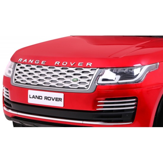 JOKO Elektrické autíčko Range Rover 4x4 HSE, Lakované, Dvojmiestne, Penové kolesá, kožené sedadlo, FM rádio, nosnosť 50kg, odpru