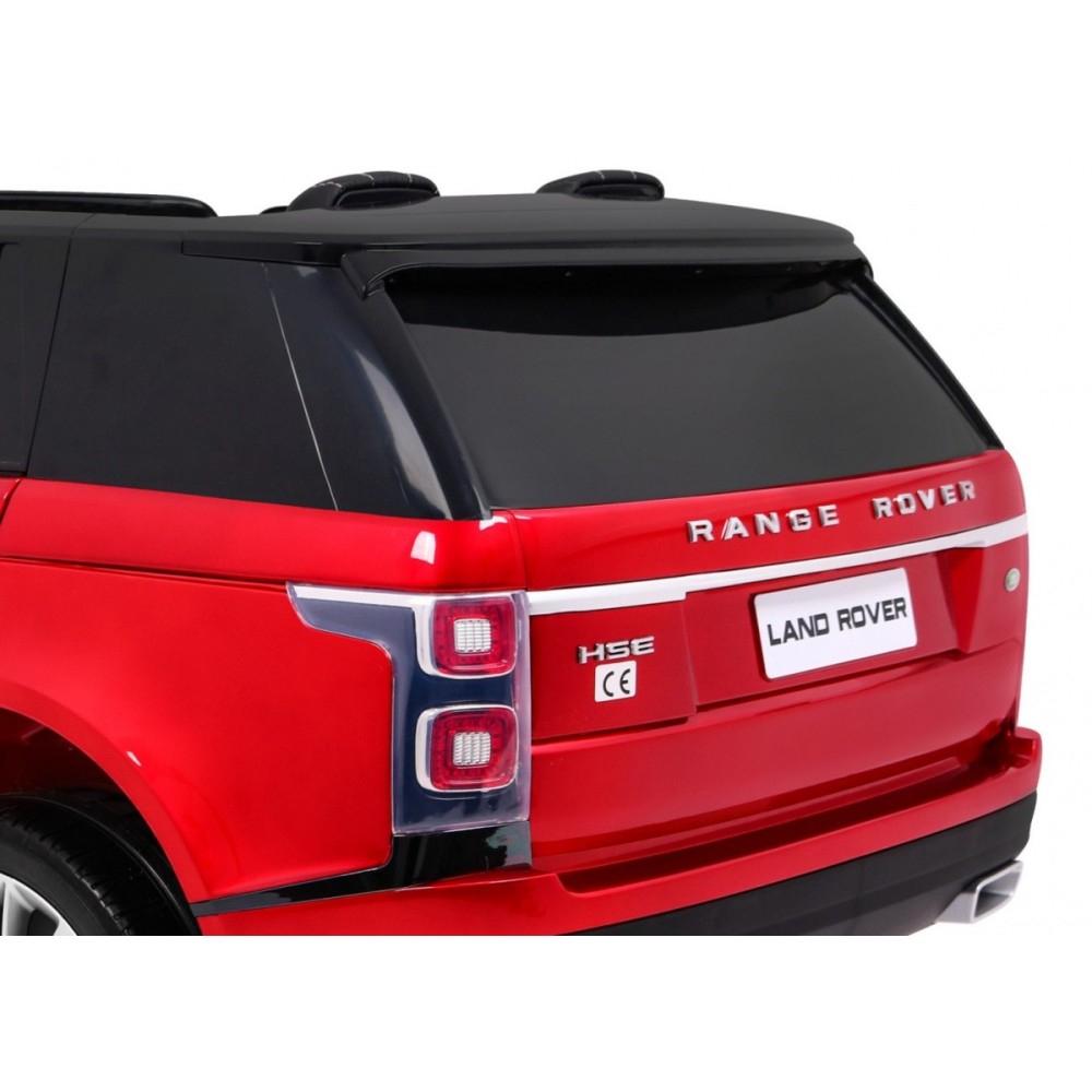 JOKO Elektrické autíčko Range Rover 4x4 HSE, Lakované, Dvojmiestne, Penové kolesá, kožené sedadlo, FM rádio, nosnosť 50kg, odpru
