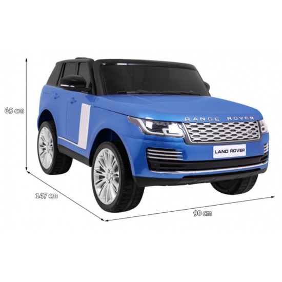 JOKO Elektrické autíčko Range Rover 4x4 HSE, Lakované, Dvojmiestne, Penové kolesá, kožené sedadlo, FM rádio, nosnosť 50kg, odpru