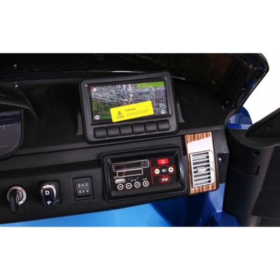 JOKO Elektrické autíčko Range Rover 4x4 HSE, Lakované, Dvojmiestne, Penové kolesá, kožené sedadlo, FM rádio, nosnosť 50kg, odpru