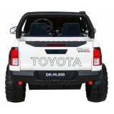 JOKO Elektrické autíčko Toyota Hillux 4x4, penové kolesá, Dvojmiestne kožené sedadlo, FM rádio, nosnosť 50kg, otvárací kufor, bi