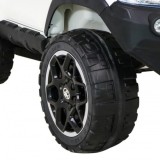 JOKO Elektrické autíčko Toyota Hillux 4x4, penové kolesá, Dvojmiestne kožené sedadlo, FM rádio, nosnosť 50kg, otvárací kufor, bi