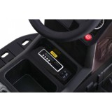 JOKO Elektrický Traktor s vlečkou, diaľkové ovládanie, penové kolesá, kožené sedadlo, Lopatka, zelený