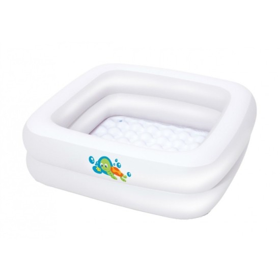 Bestway 51116 Nafukovacia Vanička pre deti s mäkkým dnom, biela