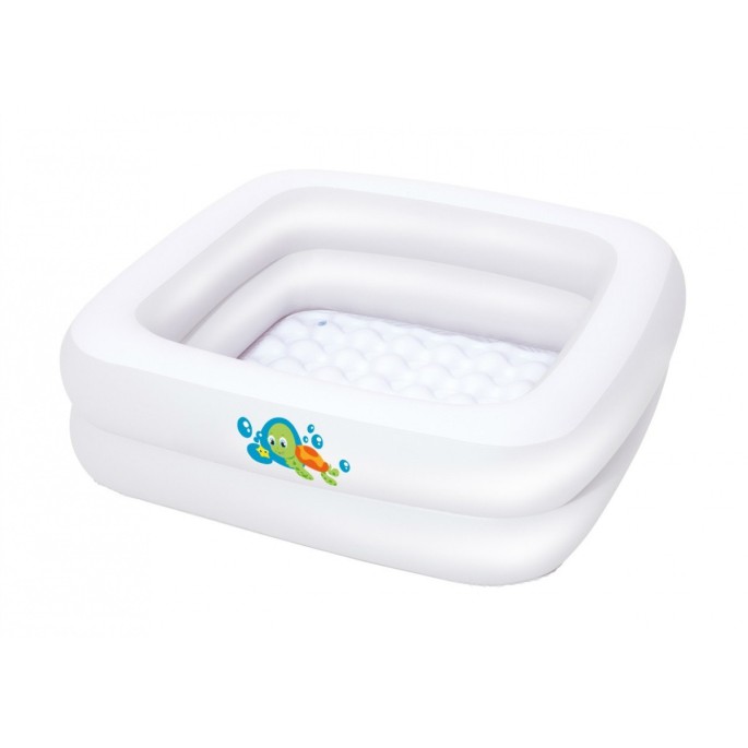 Bestway 51116 Nafukovacia Vanička pre deti s mäkkým dnom, biela