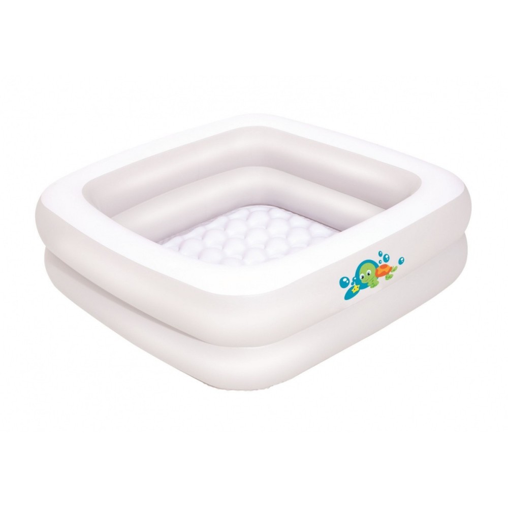 Bestway 51116 Nafukovacia Vanička pre deti s mäkkým dnom, biela