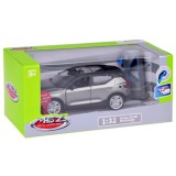 JOKO Kovové autíčko Elektrické Volvo Electric Crossover Volvo XC40 so svetlom a zvukom + Nabíjacia stanica, sivé
