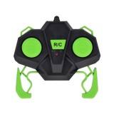 JOKO RC Auto STUNT Rolling s Otáčaním o 360 Stupňov na diaľkové ovládanie, obojstranné, so svetlom, zelené