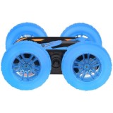 JOKO RC Auto STUNT Rolling s Otáčaním o 360 Stupňov na diaľkové ovládanie, obojstranné, so svetlom, modré