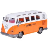 JOKO RC Autobus RETRO so svetlom na diaľkové ovládanie, oranžový