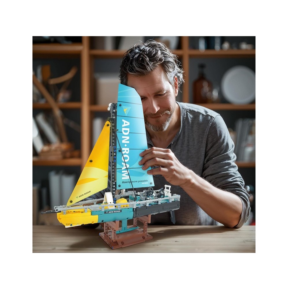 JOKO Technická Stavebnica Plachetnica Závodná Jachta Regatta 675ks