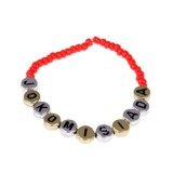 JOKO Sada Korálky na Navliekanie s Abecedou, nožnicami + púzdro