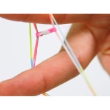 JOKO Sada Gumičky Loom Band na výrobu náramkov, náhrdelníkov 4500ks + púzdro + korálky + prívesky