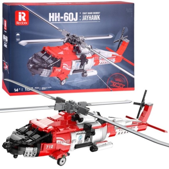 JOKO Technická Stavebnica Americký Záchranný Vrtulník Sikorsky HH-60J Jayhawk 1137ks
