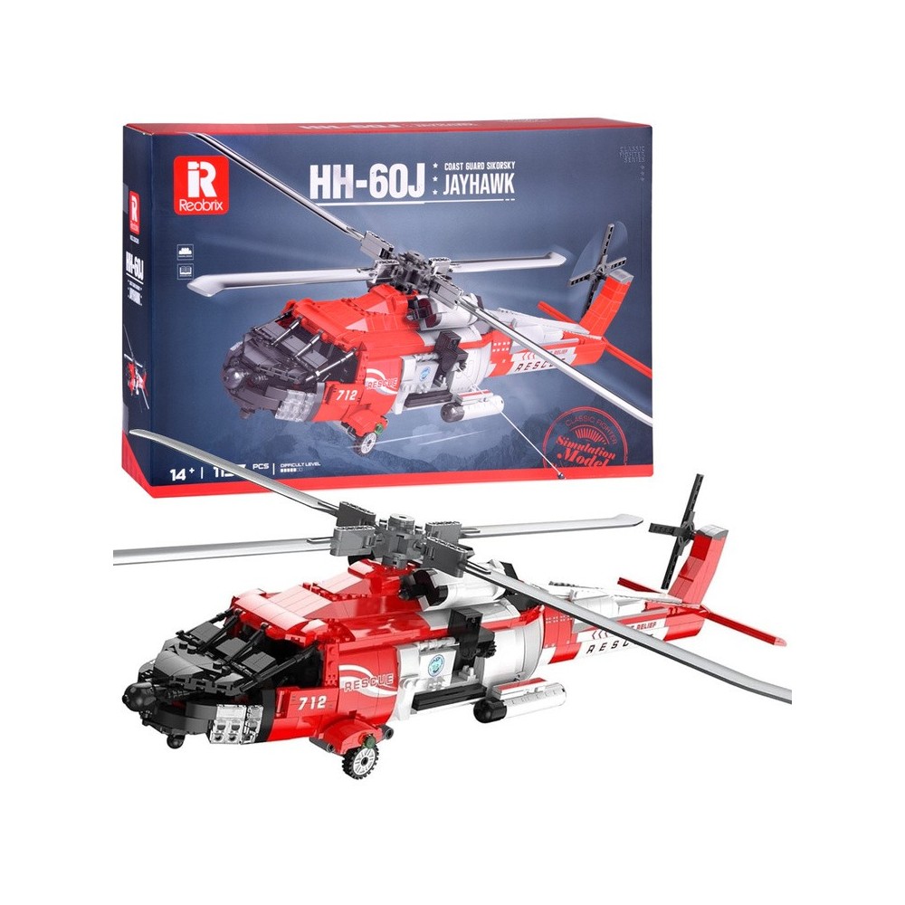 JOKO Technická Stavebnica Americký Záchranný Vrtulník Sikorsky HH-60J Jayhawk 1137ks