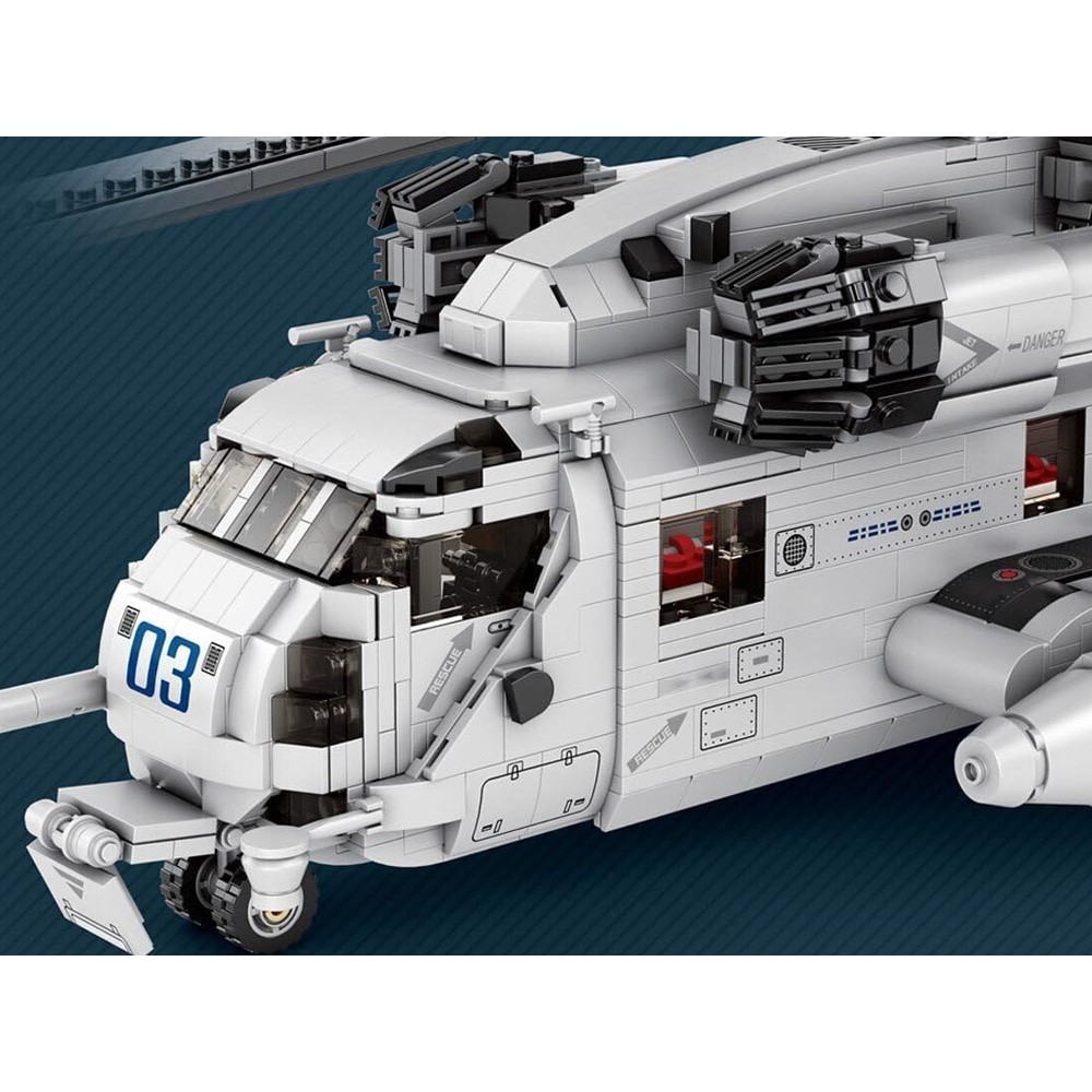 JOKO Technická stavebnica Transportný Vrtulník CH53 2193ks