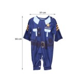 JOKO Detský Policajný Kostým Uniforma s čiapkou + putá