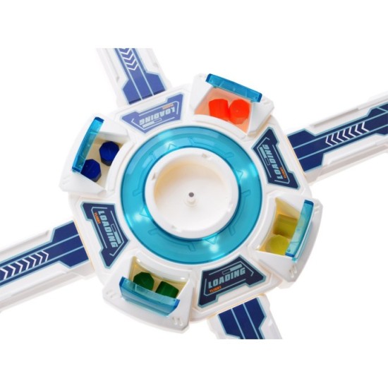JOKO Logická Spoločenská hra Lietajúci dron so základňou, USB nabíjačka
