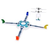 JOKO Logická Spoločenská hra Lietajúci dron so základňou, USB nabíjačka