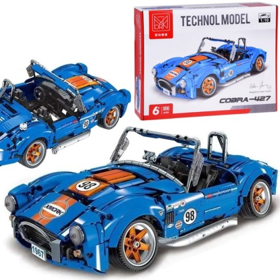 JOKO Technická stavebnica Športové auto Cobra-427 1816ks