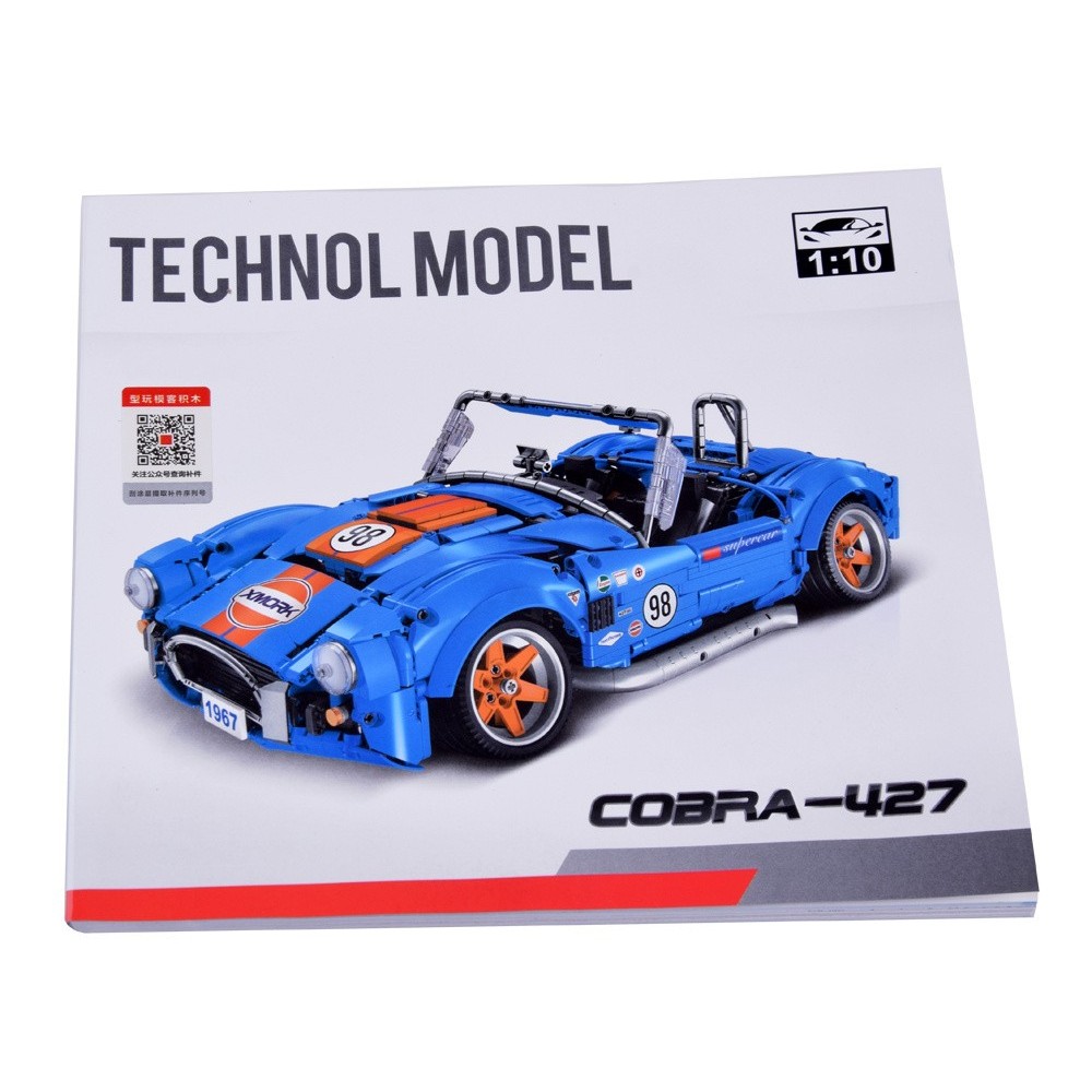 JOKO Technická stavebnica Športové auto Cobra-427 1816ks