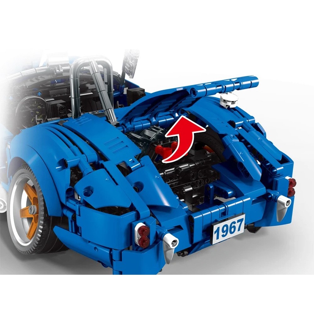 JOKO Technická stavebnica Športové auto Cobra-427 1816ks
