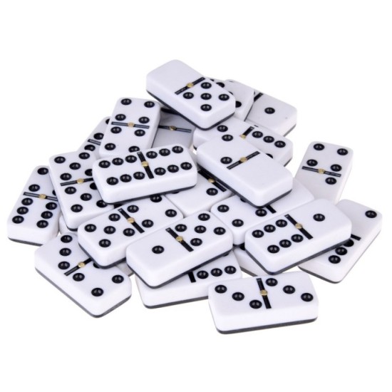 JOKO Spoločenská hra DOMINO v kovovej krabičke