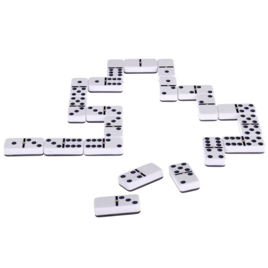 JOKO Spoločenská hra DOMINO v kovovej krabičke