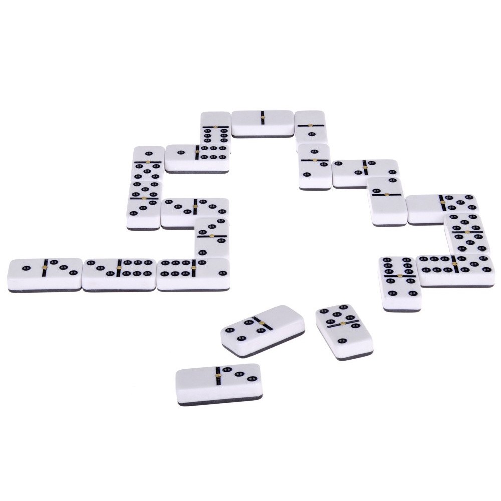 JOKO Spoločenská hra DOMINO v kovovej krabičke