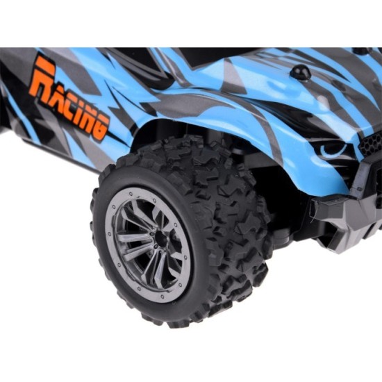 JOKO RC Auto RAPID MONSTER s Podsvietením, na diaľkové ovládanie, modré