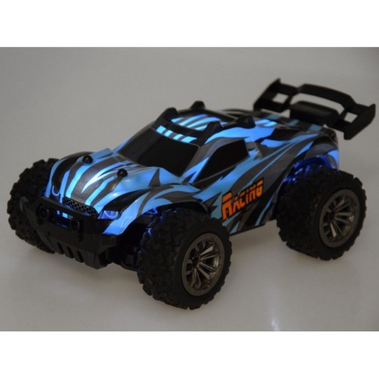 JOKO RC Auto RAPID MONSTER s Podsvietením, na diaľkové ovládanie, modré
