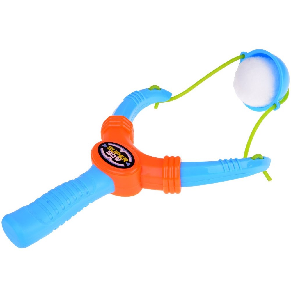 Slingshot for children soft balls like snowballs 3 pcs toy SP0806